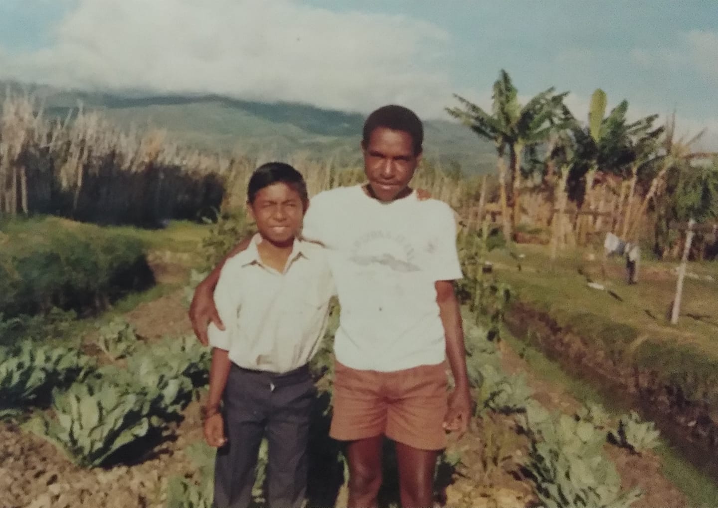 Yunus di Wamena sekitar tahun 1988.