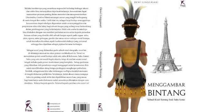 Cover novel Menggambar Bintang