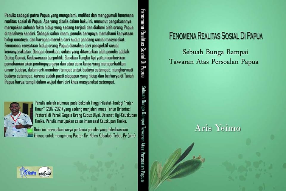 Buku berjudul Fenomena Realitas Sosial di Tanah Papua, sebuah bunga rampai -Doc/Kosapa