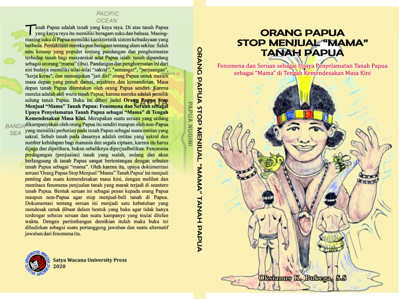 Cover Buku: Orang Papua Stop Menjual "Mama" Tanah Papua"